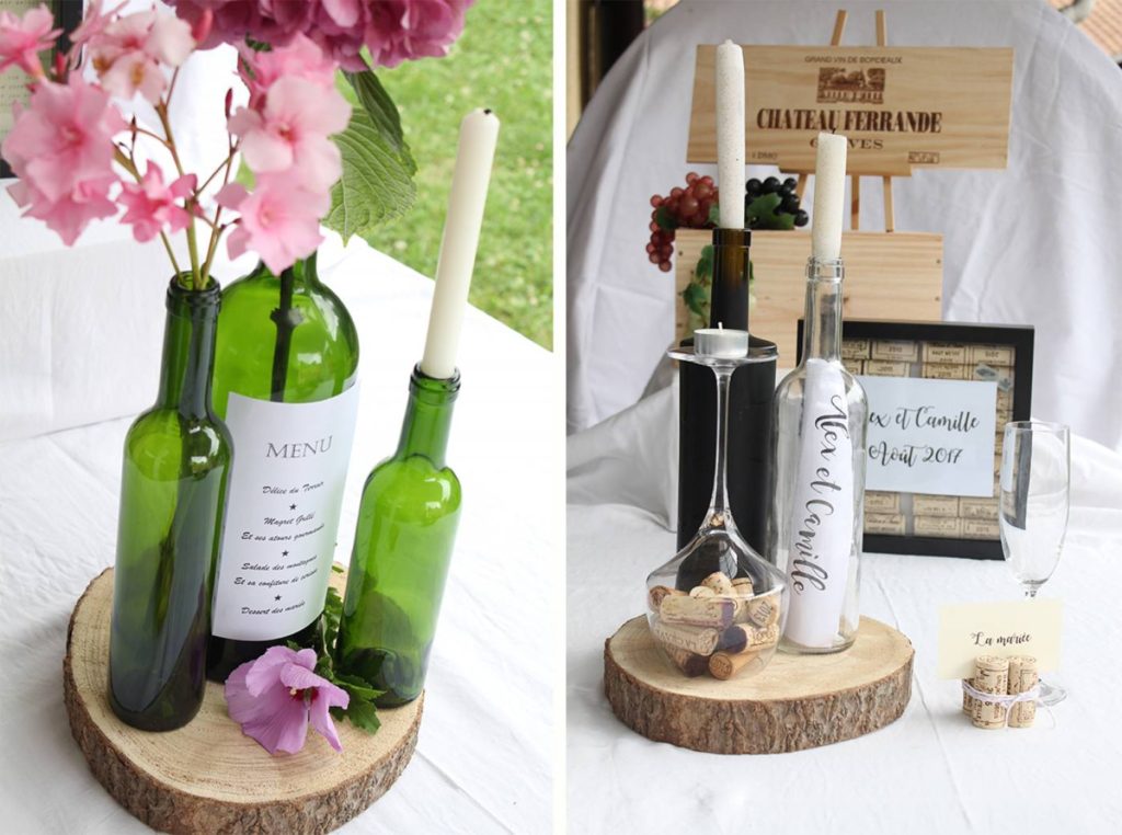 5 DIY sur le thème du vin pour un mariage - Saint Mont