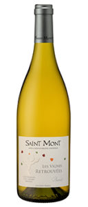Les Vignes Retrouvées, vin blanc sec en AOC Saint Mont