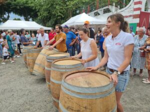 Festi'vignes 2024 Riscle Course en barrique