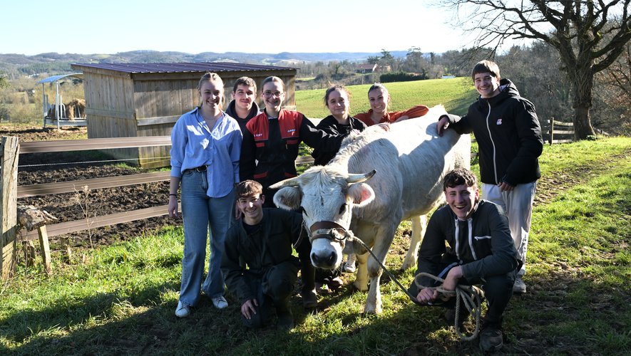 Salon de l’agriculture 2025 : Saint-Mont fièrement représenté par les lycéens gersois !